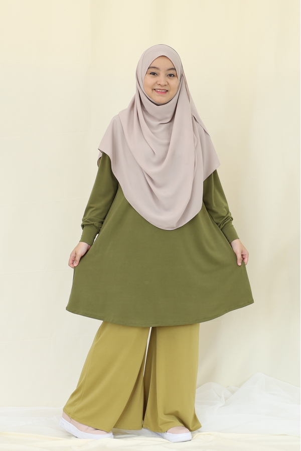 Xtra Luna Blouse - Olive